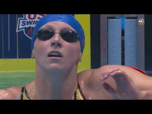 Ledecky wins by 20 SECONDS in 1500m freestyle | U.S. Olympic Swimming Trials presented by Lilly