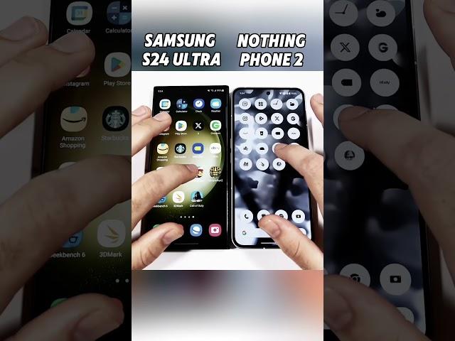 Samsung S23 Ultra vs Nothing Phone 2:The Most Epic Speed Test Ever! Who Will Win?#shorts#viralvideo