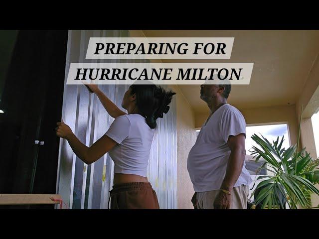 PREPARING FOR DIRECT IMPACT OF MAJOR HURRICANE MILTON , How we prep our house for category 5