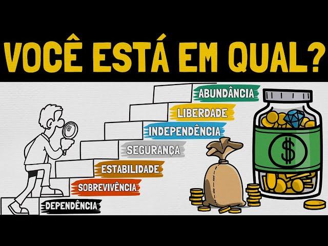 7 Níveis de Riqueza | Em Qual "Degrau" Financeiro Você Está? (Livro Liberdade Financeira)