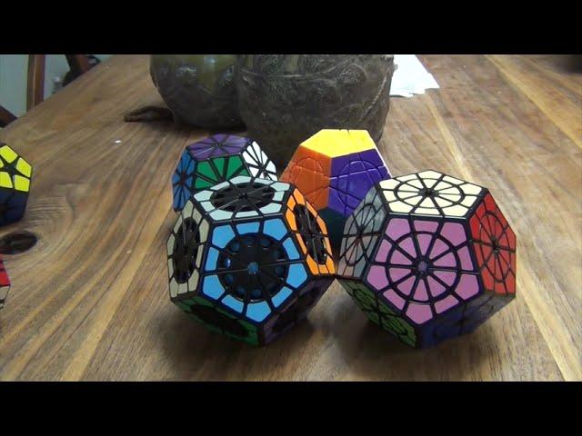 Unboxing and Crystal Pyraminx Multicube comparison