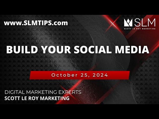 Build Your Social Media 10/25