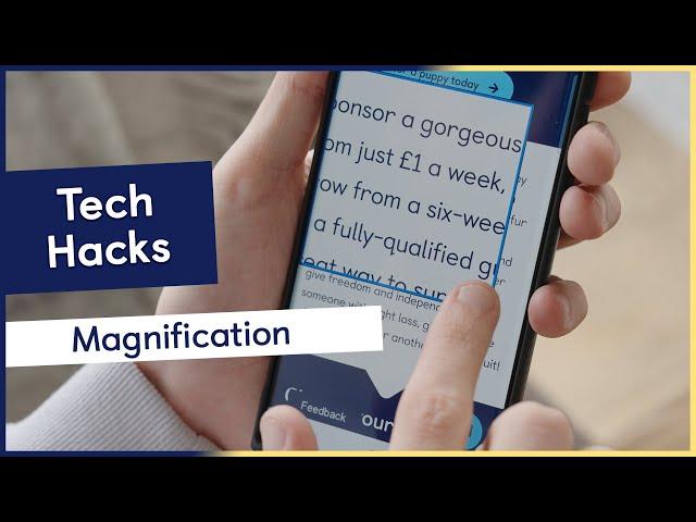 How to use the magnifier on your phone | Android accessibility features