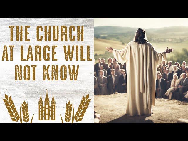 The Church At Large Will Not Know . . .