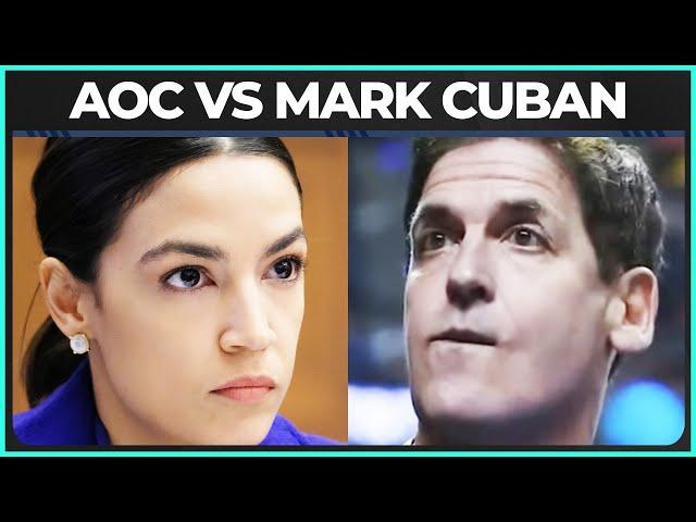 AOC Proves She's Not Afraid of Mark Cuban