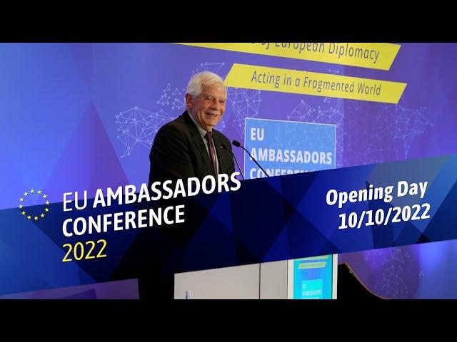 #EUAmbassadors Conference | Opening Day 10/10/2022