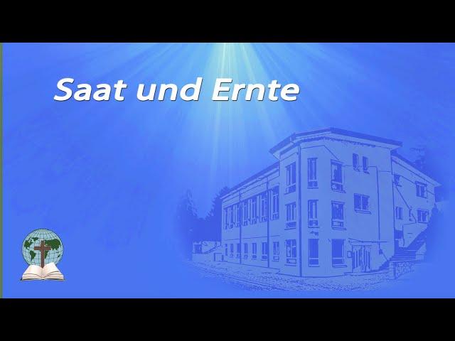 Saat und Ernte (Gottesdienst am 20.10.2024)