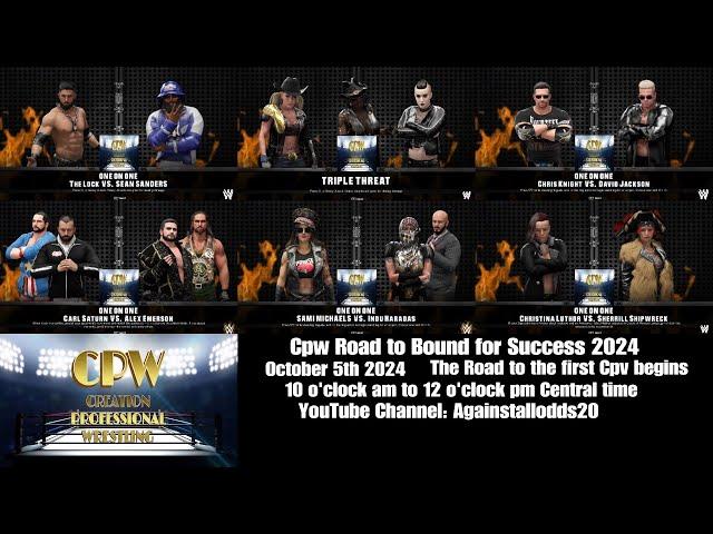 Cpw Road to Bound for Success 2024