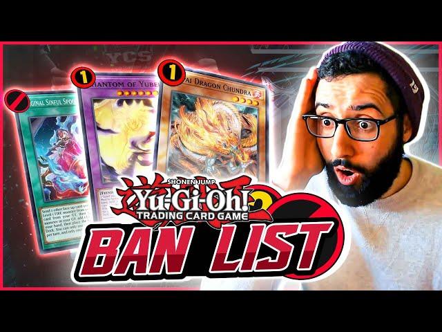 BAN LIST LIVE REVEAL?!?! THE YEAR OF FIRE IS FINALLY OVER!!! Farfa Ban List December 2024 Reaction