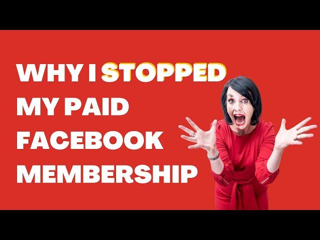 Facebook Paid Subscription Memberships - Is it the right thing for your business?