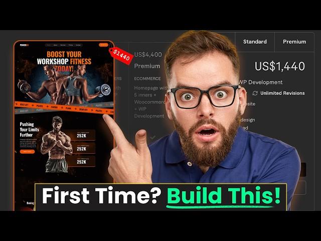 Create a $1440 Gym Landing Page with Elementor Magic