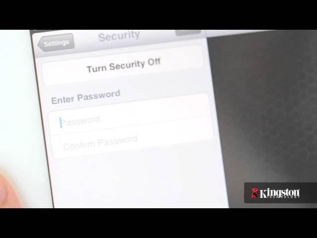 MobileLite Wireless -- How-To: Password Protect