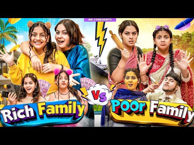 Rich Family Vs Poor Family || Aditi Sharma