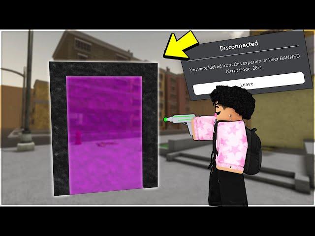 I HACKED A Crazy PORTAL In Roblox Da Hood (this happened)