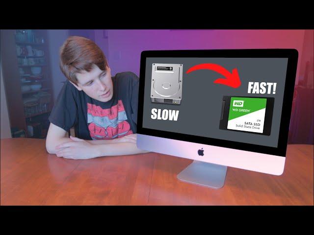 Is Upgrading Your iMacs Old Hard Drive To A New SSD A Good Option?