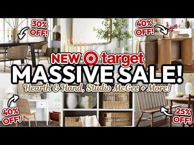  MASSIVE TARGET HOME DECOR SALE! *HAPPENING NOW* | 40% Off Hearth and Hand, Studio McGee + more!