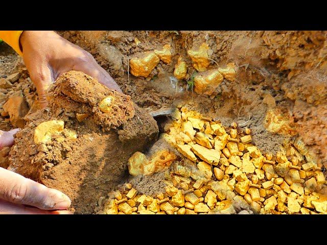 Top Video! Digging For Treasure at the Mountain by Gold Miner.