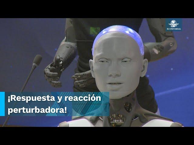 Robots responden si se rebelarían contra los humanos