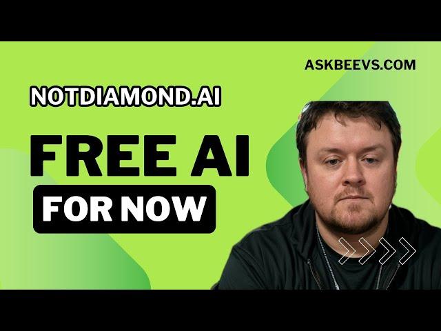 notdiamond (near free AI for now)