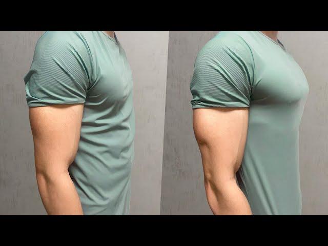 Build Bigger Chest in 30 DAYS ! ( Home Exercises )