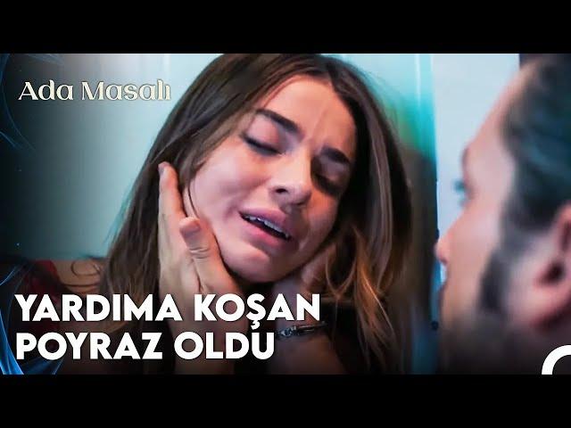 Poyraz, Tüm Gece Haziran'la İlgilendi - Ada Masalı 8. Bölüm