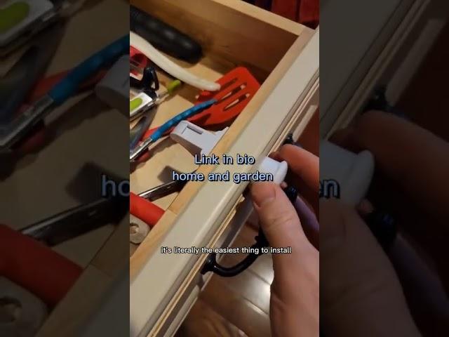 Best child safety locks for cabinets #shorts #handyman