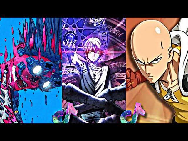 Badass Anime Moments Tiktok compilation PART255 (with anime and song name)