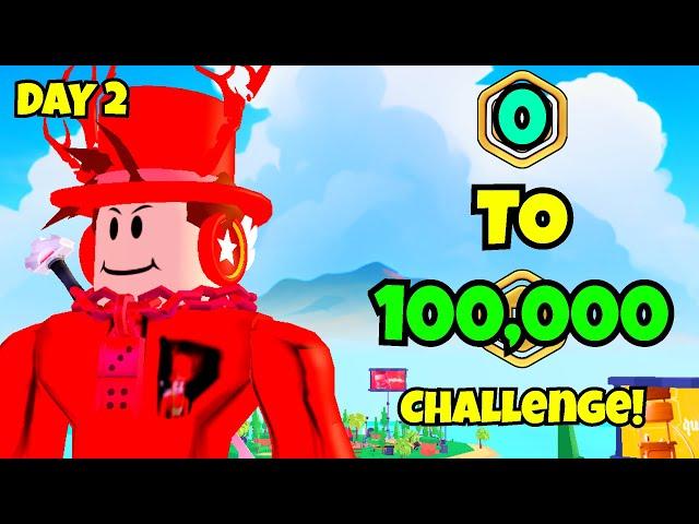 DAY 2 / PLS DONATE 0 TO 100,000 ROBUX CHALLENGE LIVE