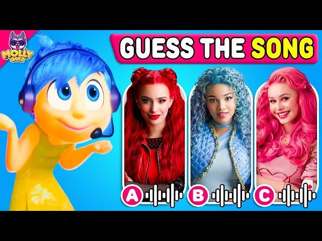 Guess the SONGS  Descendants: The Rise of Red ️ Red, Mal, Chloe & Inside Out 2, Disney Princess