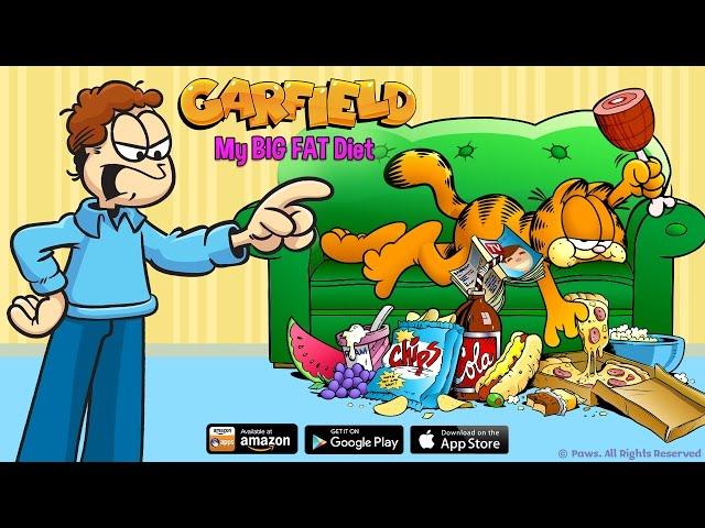 Garfield "My Big Fat Diet" | Cheating Tom | Game Story | TabTale