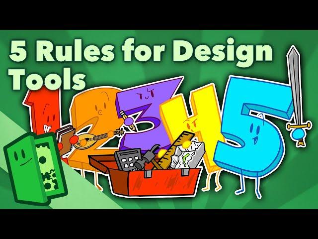 5 Rules for Design Tools - Developing RPG and Tabletop tools for other people to be creative!