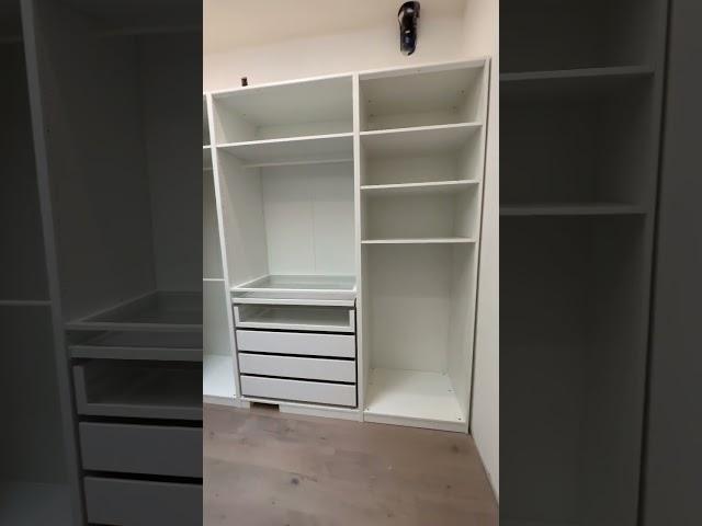 IKEA PAX walk-in closet