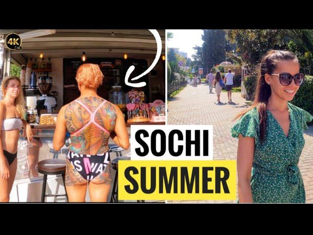 SOCHI RUSSIA | You DON’T SEE ON TV | The Warm City on the South #4kwalk