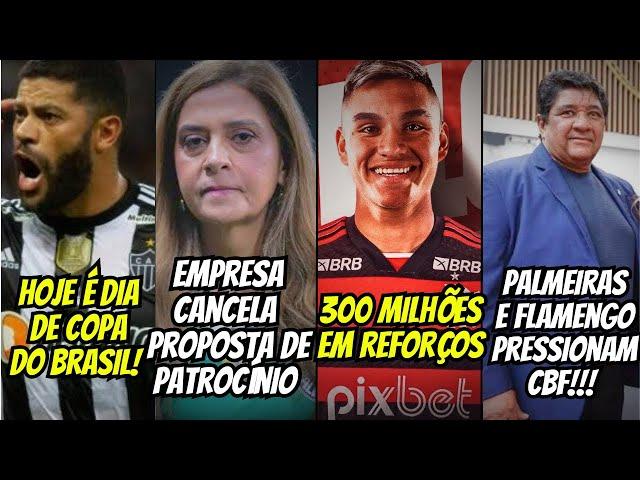 Empresa “RETIRA” patrocínio a SEP! Flamengo ANUNCIA Alcaraz! Pressão na CBF! Copa do Brasil!