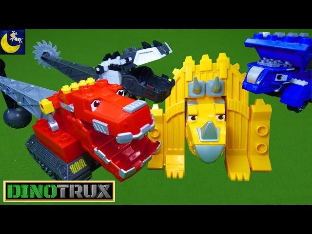 NEW Dinotrux Mega Bloks Toys Mega Construx Tail Smash Ty Rux D Structs Dozer Ton Ton Dinosaur Toys