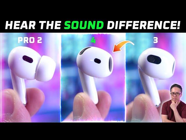 Better Sound!  AirPods 4 Review vs AirPods Pro 2 vs AirPods 3 | #airpods4