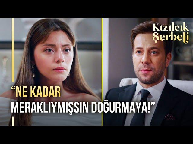 Doğa ve Giray'ın "bebek" tartışması! | Kızılcık Şerbeti 70. Bölüm