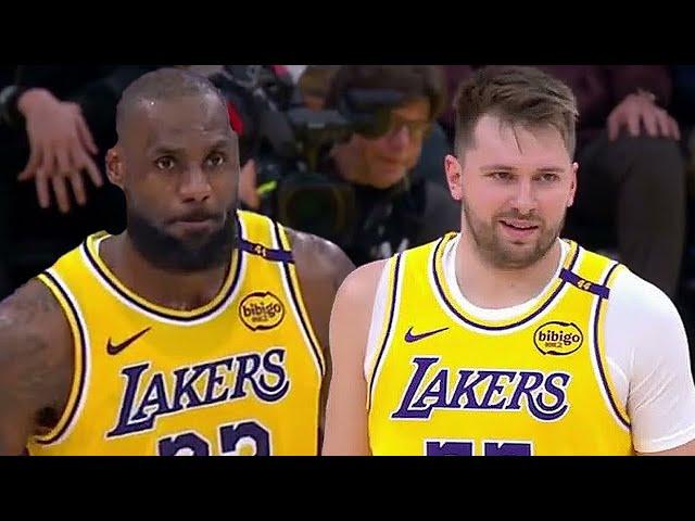 Luka Doncic and LeBron James First Game Together Full Highlights - Lakers vs Jazz |February 10, 2025