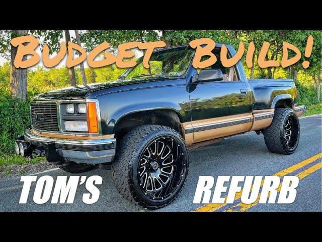 ONE MINUTE TRANSFORMATION ON A $2,000 GMC SIERRA!