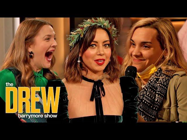 Drew Grills Aubrey Plaza's Sister on What Aubrey Was Like Growing Up