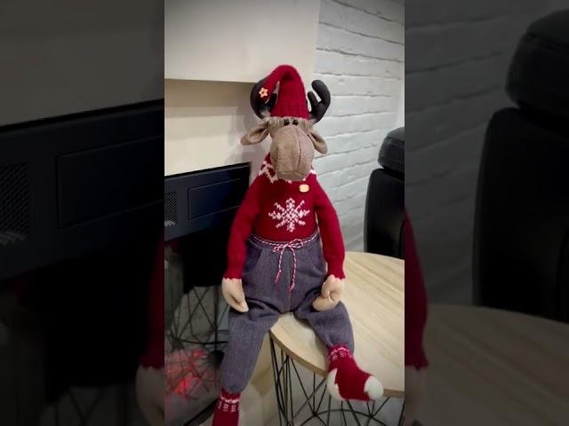 Рождественский лось своим руками