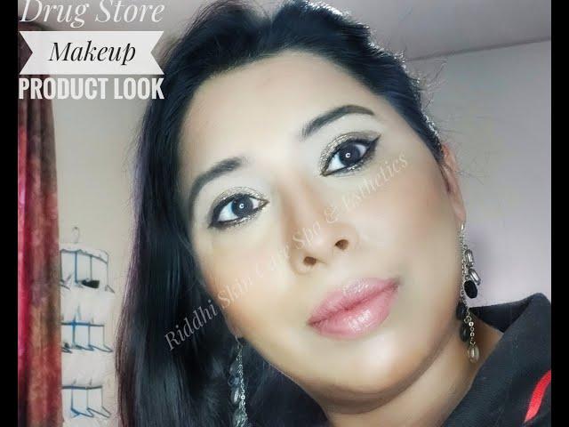 DrugStore Makeup tutorial | Affordable | Step by Step | with Product Guide for beginner | Riddhi Spa