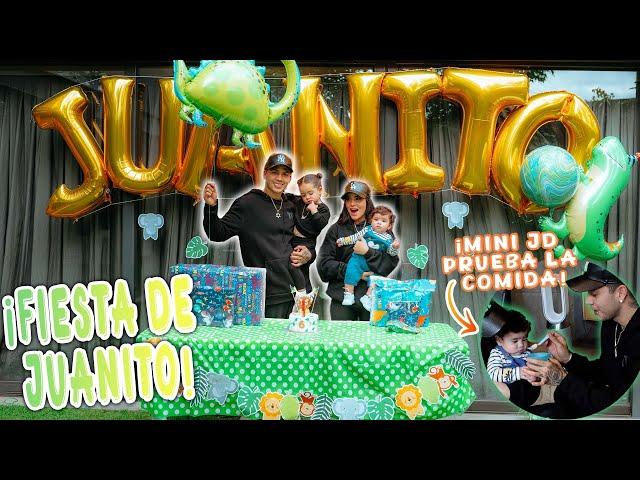 FIESTA DE 6 MESES DE JUANITO  Vlog familia Jukilop  Kimberly Loaiza