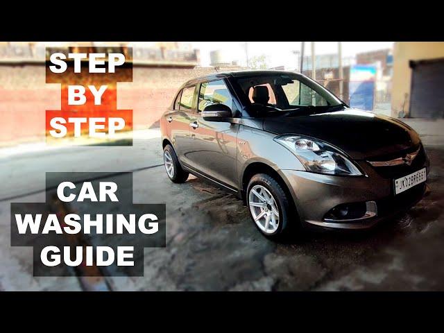 How to properly wash a car in 21 steps