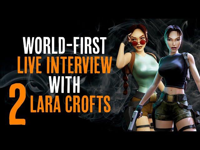 Classic Lara Croft Voice Actresses - Jonell and Judith - Celebrate 28 Years of Tomb Raider