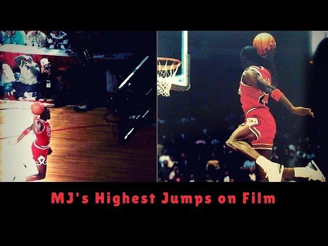 Michael Jordan Highest Jumps