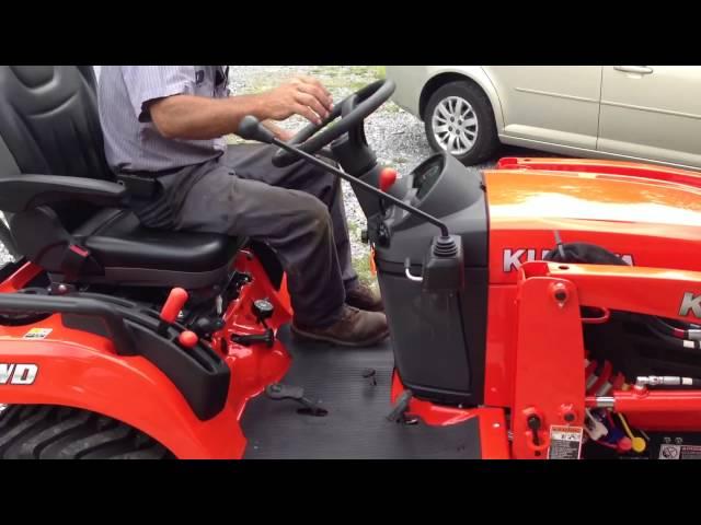 Kubota BX-2370 Diesel 4X4 Tractor Orientation by York Tractor