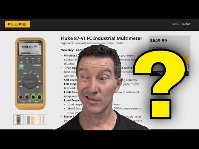 eevBLAB 121 - NEW Fluke 87VI Multimeter! MAYBE?