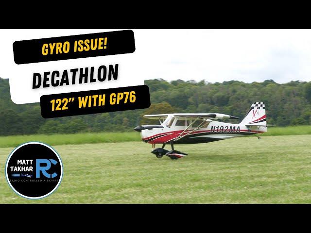 Pilot Decathlon Flight with Dodgy Gyro