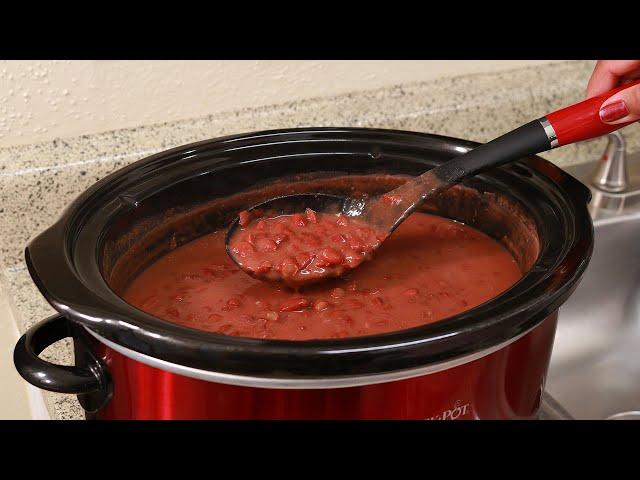 Crockpot Belizean Stew Beans Recipe